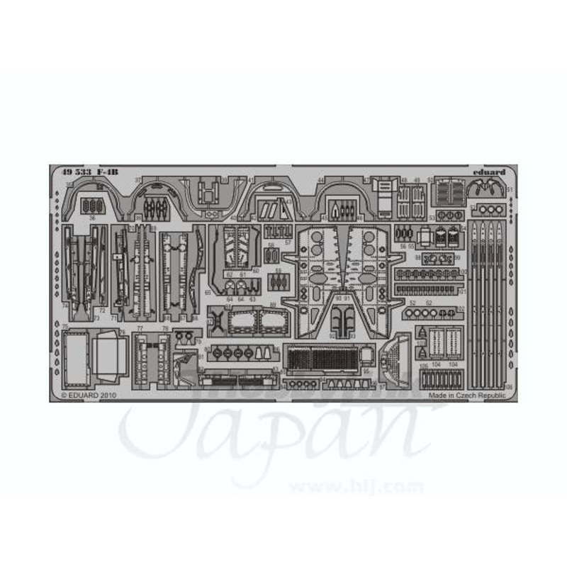 1/48 F-4B Phantom II Interior / Exterior (Self-adhesive) (for Hasegawa)