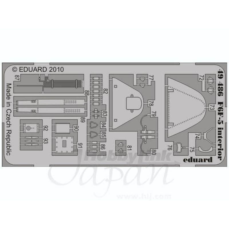 1/48 F6F-5 Hellcat Interior S.A. (Hobby Boss)