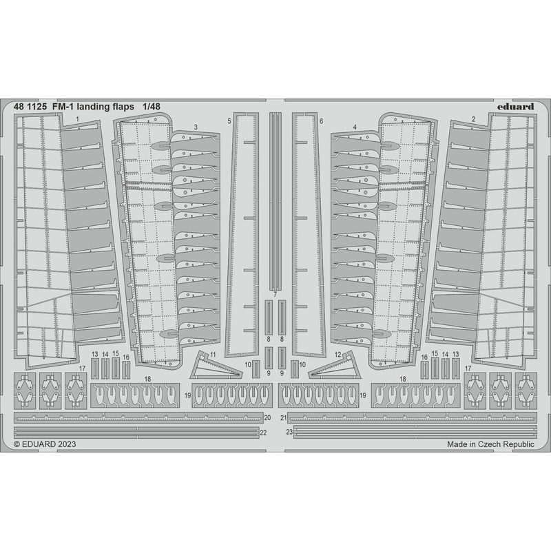 1/48 FM-1 landing flaps (for EDUARD)