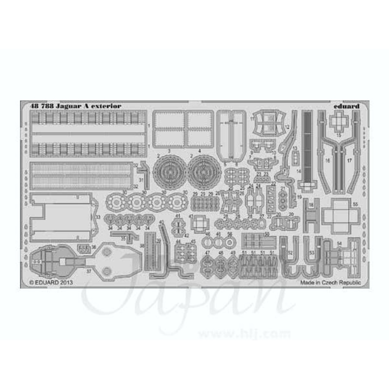 1/48 Jaguar A Exterior (for Kitty Hawk)