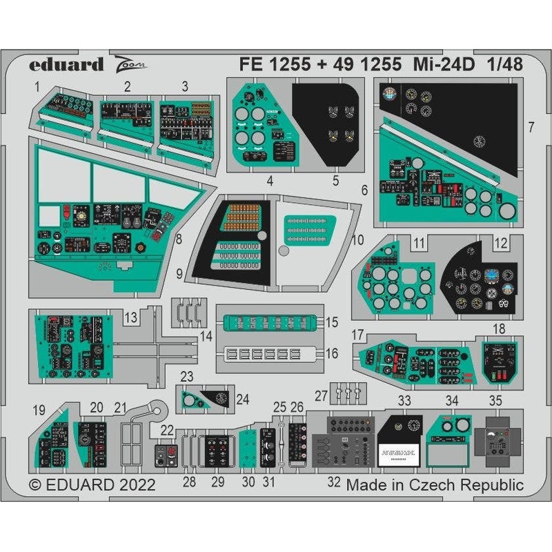1/48 Mi-24D (for Trumpeter)