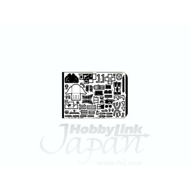 1/48 N1K1 George Photo-Etched Parts (for Tamiya)