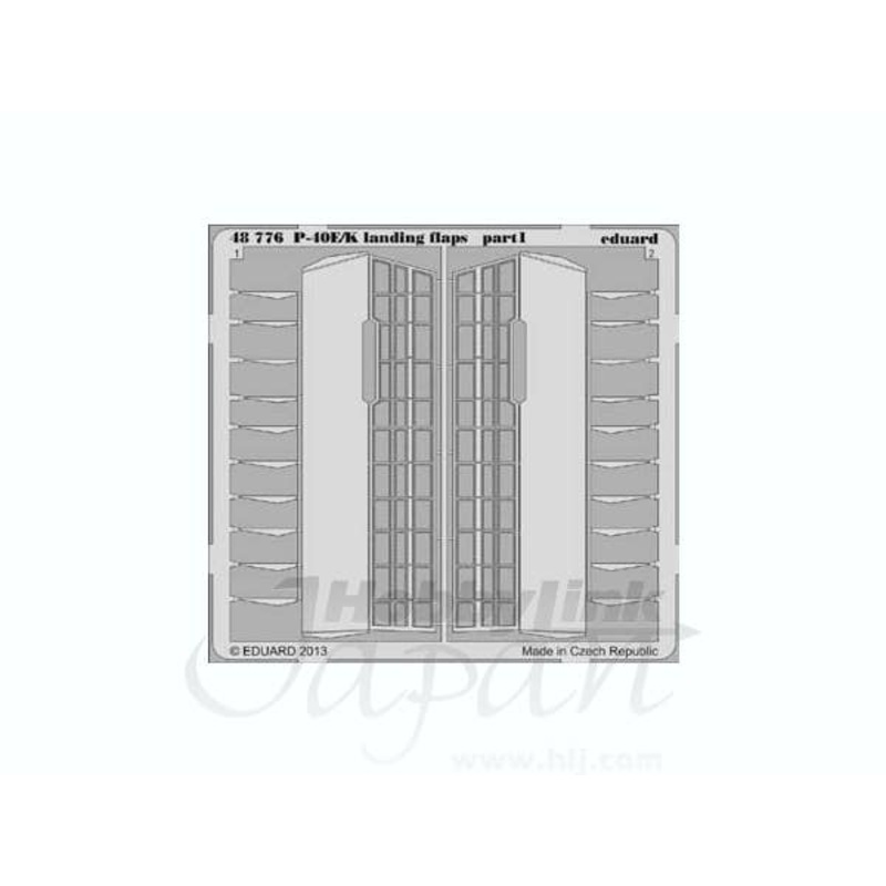 1/48 P-40E/K landing flaps (Italeri)