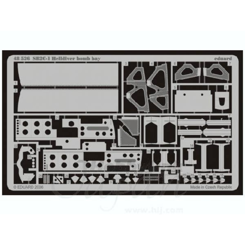 1/48 SB2C-1 bomb bay (for Revell/Monogram/Accurate Miniatures)