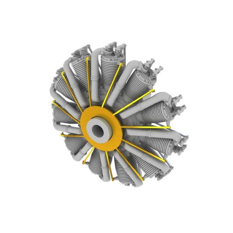1/48 SSW D.III Engine (for Eduard)