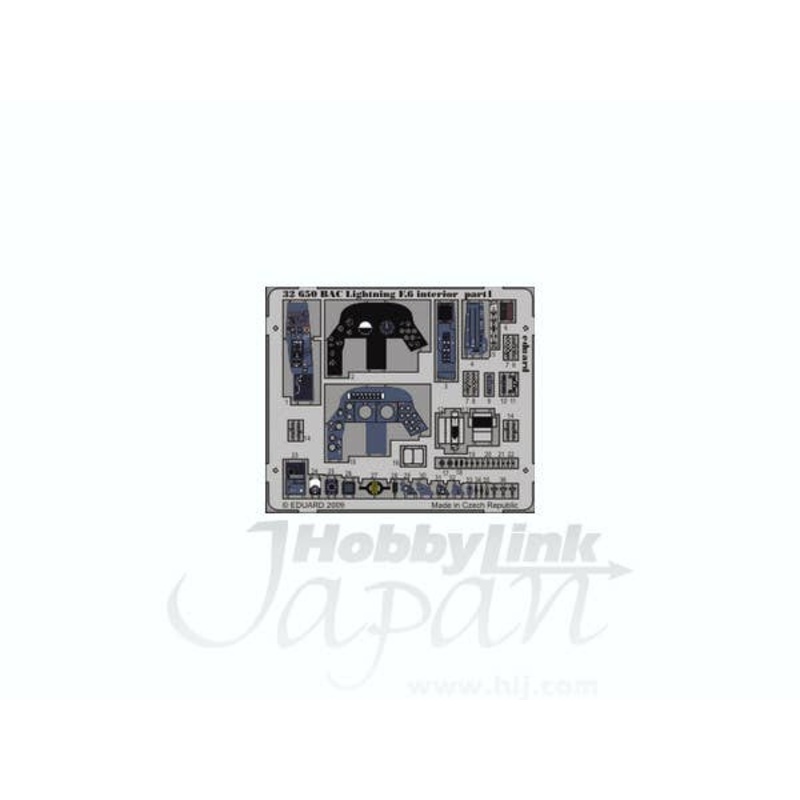 1/32 BAC Lightning F.6 Interior PE Set S.A. (for Trumpeter)