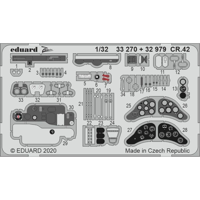 1/32 CR.42  (For ICM)