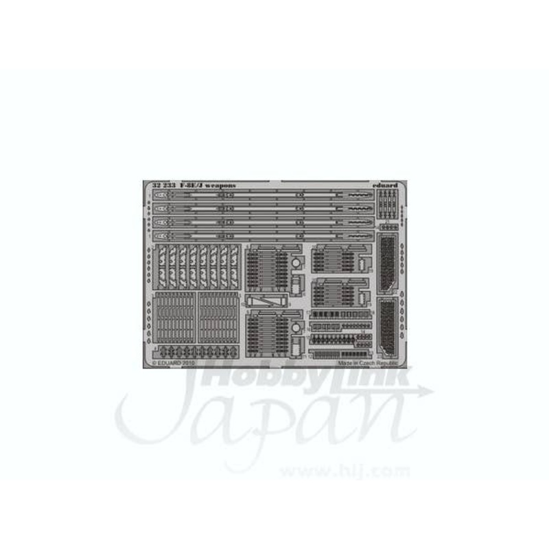 1/32 F-8E/J weapon PE Set (for Trumpeter)