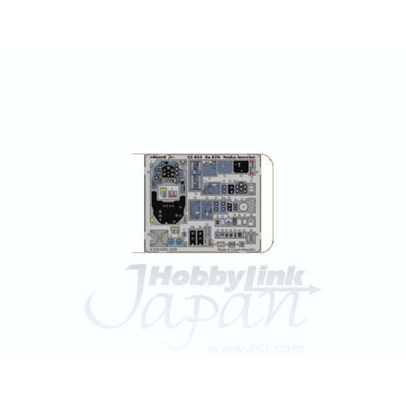 1/32 Ju87G Stuka Dashboard PE Set S.A. (for Hasegawa)