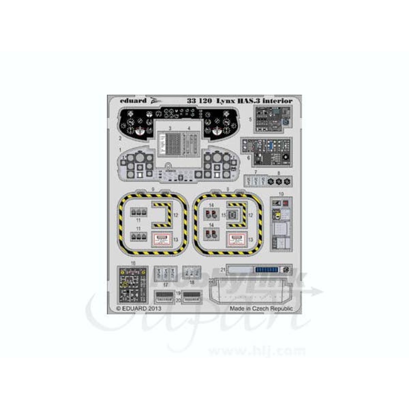1/32 Lynx HAS.3 Interior S.A. (for Revell)