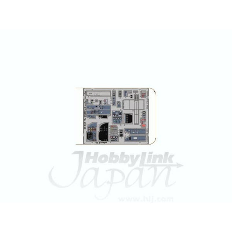 1/32 Me262B Schwalbe Dashboard PE Set S.A. (for Trumpeter)