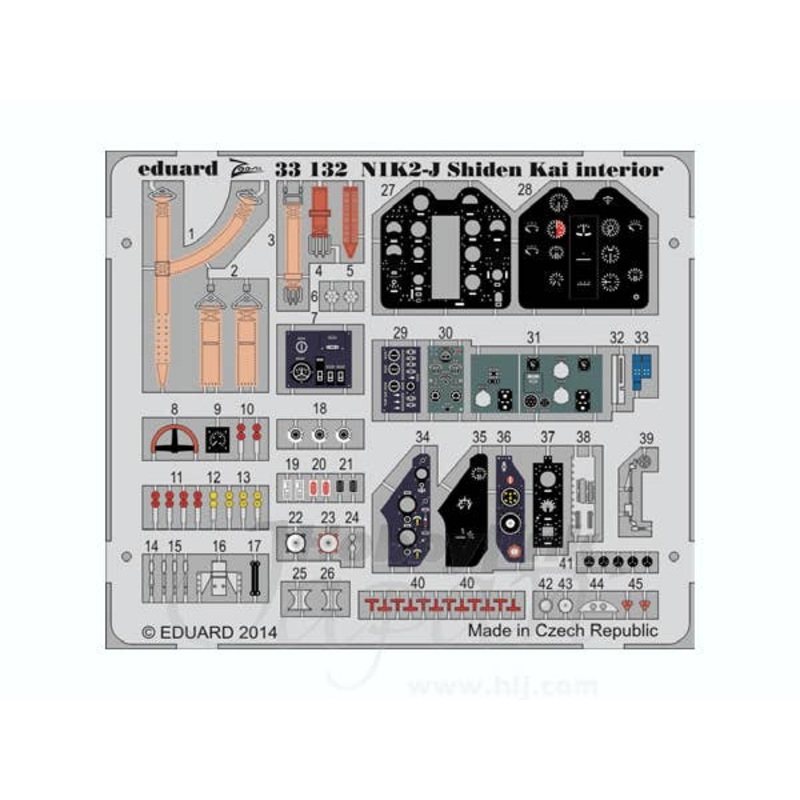 1/32 N1K2-J Shiden Kai Interior S.A. (for Hasegawa)