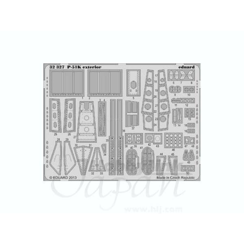 1/32 P-51K exterior (Tamiya)
