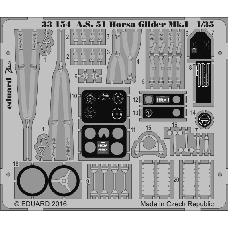 1/35 A.S. 51 Horsa Glider Mk.I (for Bronco Models)