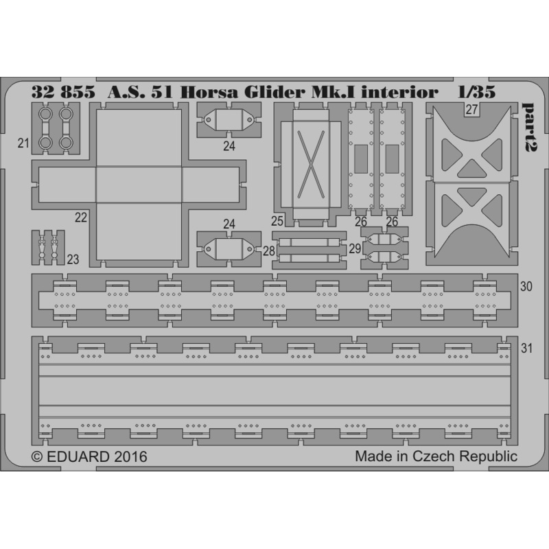 1/35 A.S. 51 Horsa Glider Mk.I Interior (for Bronco Models)