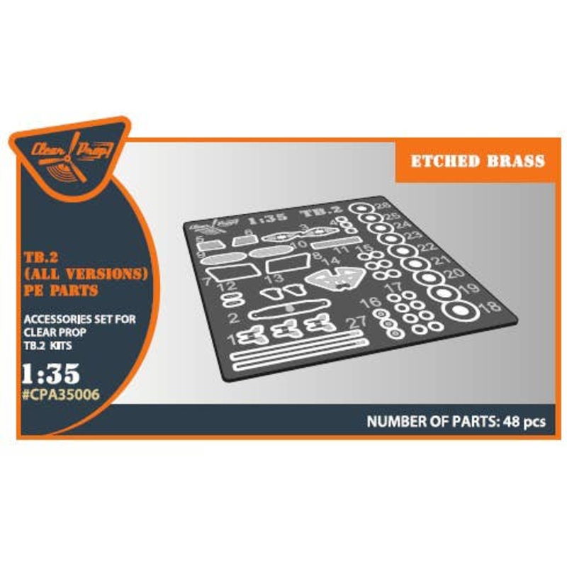 1/35 TB.2 PE parts for CP kit