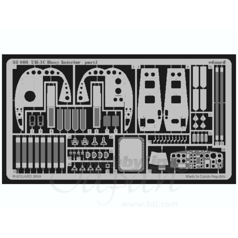 1/35 UH-1C interior (for Academy/MRC/Italeri)