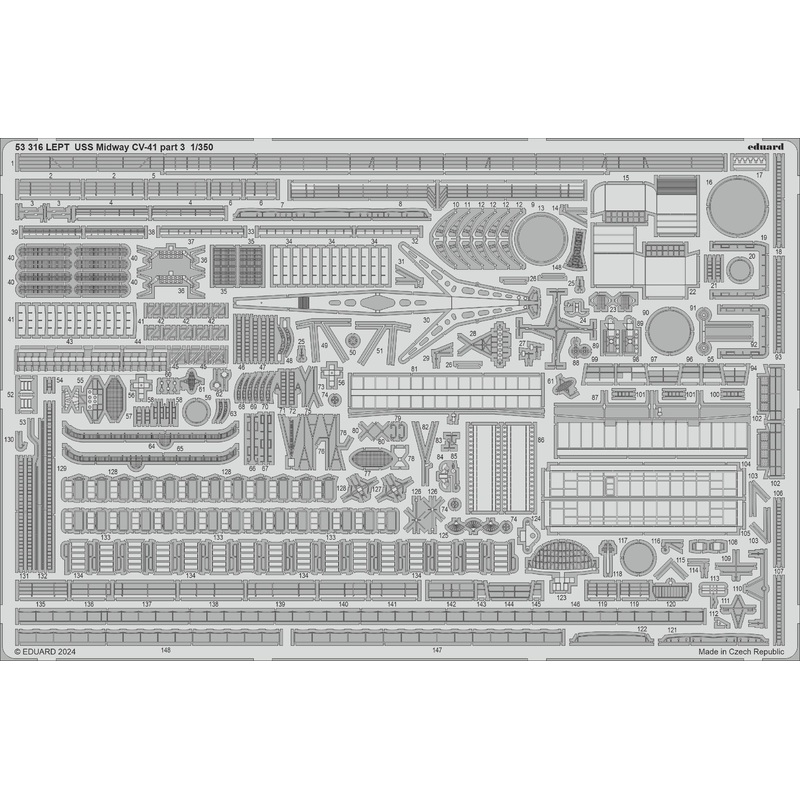 1/350 USS Midway CV-41 part 30