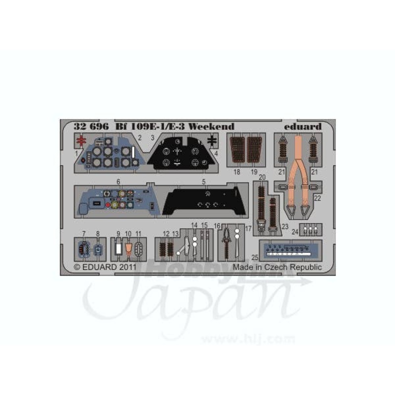 Bf 109E-1/E-3 Weekend (for Eduard)