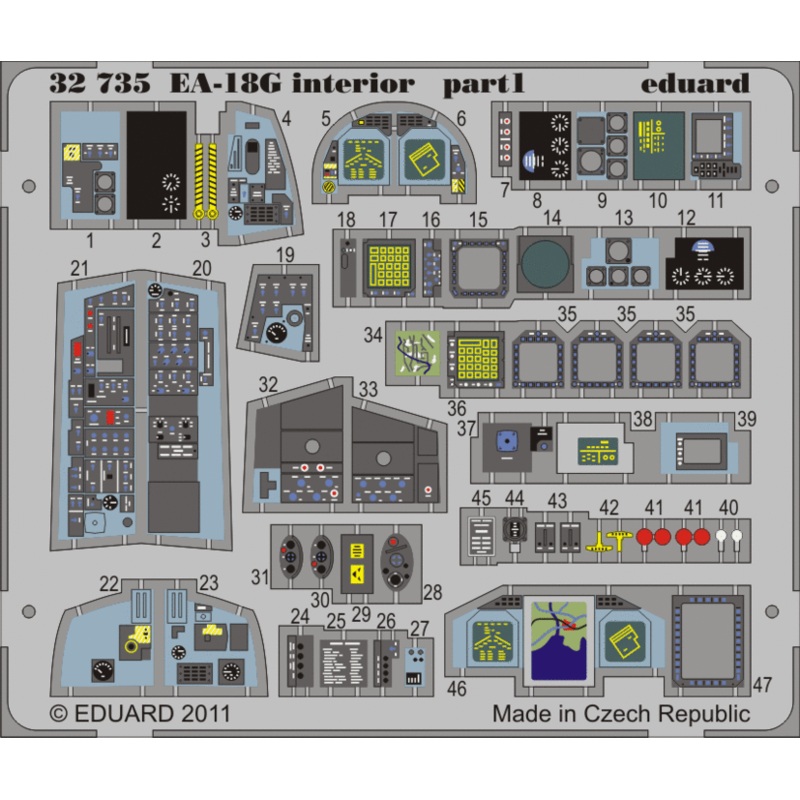 1/32 EA-18G Interior S.A