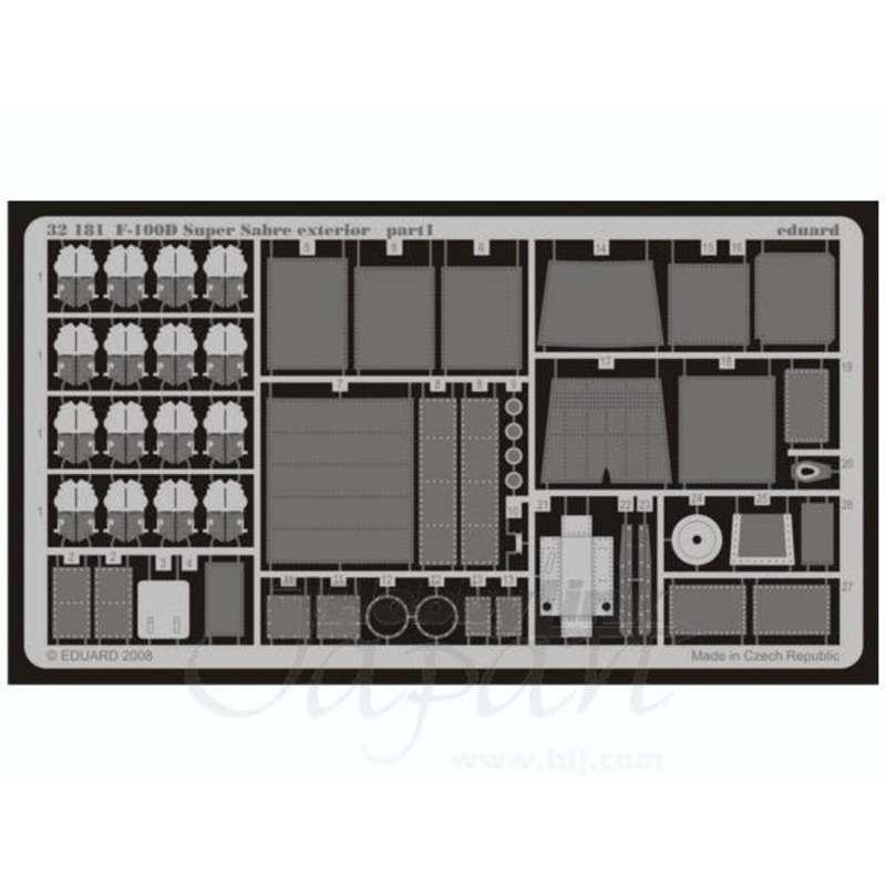 1/32 F-100D exterior (for Trumpeter)