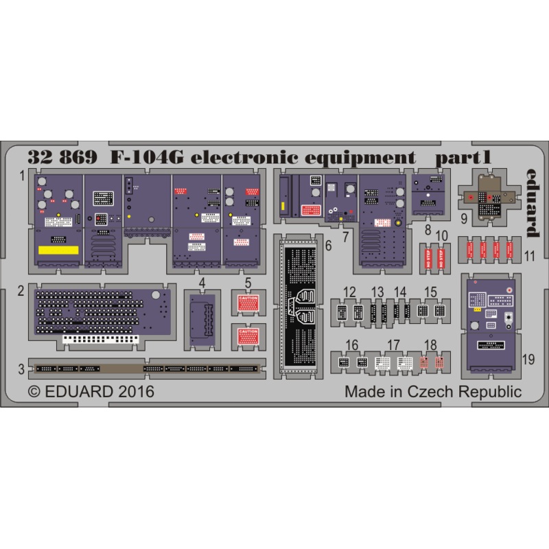 1/32 F-104G Electronic Equipment (Italeri)