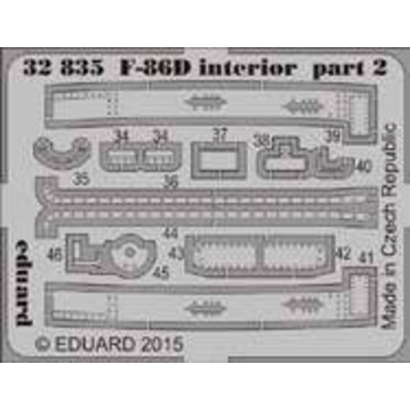 1/32 F-86D interior S.A. (for Kitty Hawk)