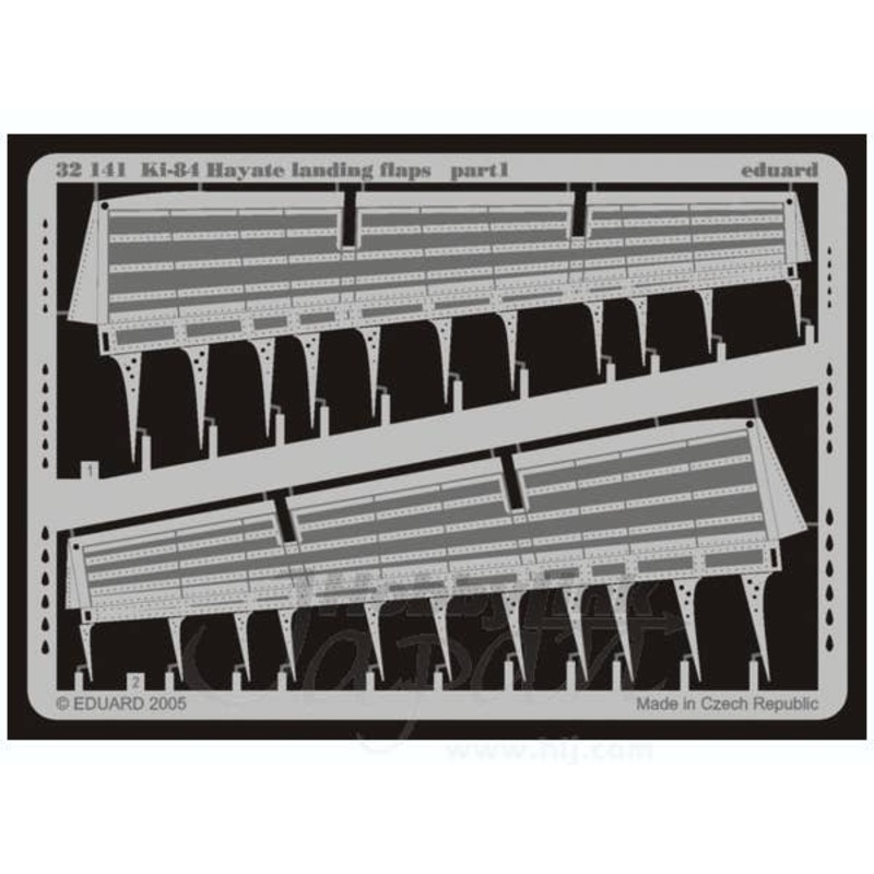 1/32 Ki-84 Hayate landing flaps (for Hasegawa)