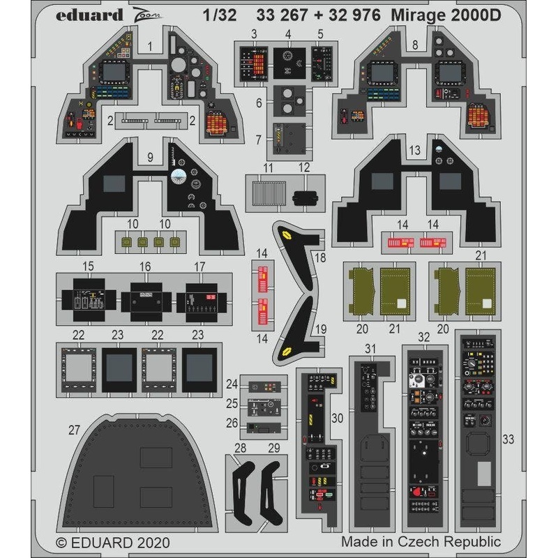 1/32 Mirage 2000D (for Kitty Hawk)