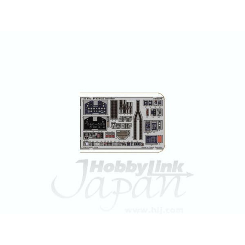 1/32 P-47D-25 Thunderbolt Dashboard PE Set S.A. (for Trumpeter)