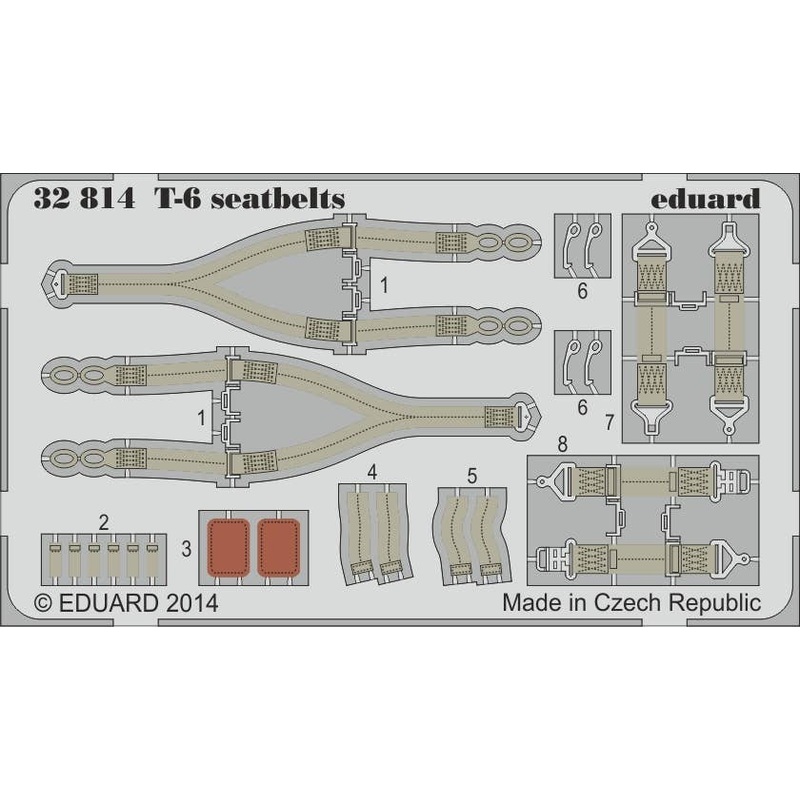 1/32 T-6 Seatbelts