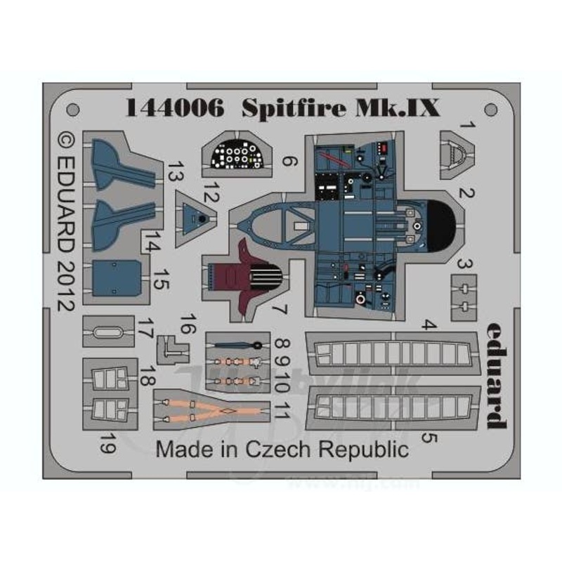 1/144 Spitfire Mk.IX (Eduard)