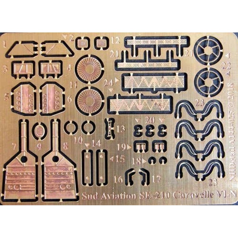 1/144 Sud Aviation SE-210 Caravelle VI-N Detail Set (for Amodel)
