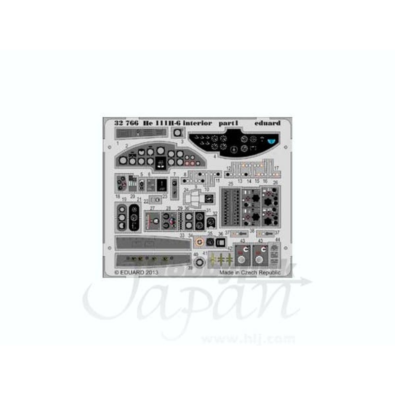 1/32 He 111H-6 interior S.A. (Revell)