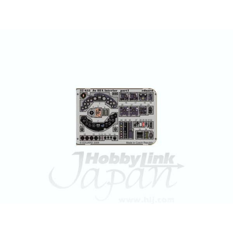 1/32 Ju88A Interior PE Set S.A. (for Revell)