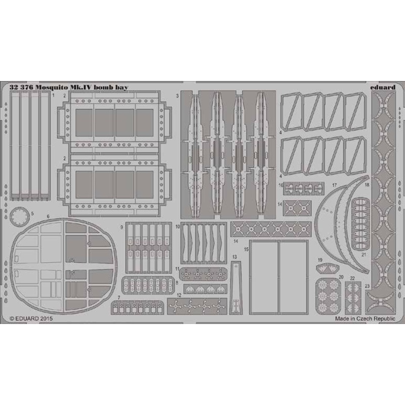 1/32 Mosquito Mk.IV Bomb Bay (for HKM)