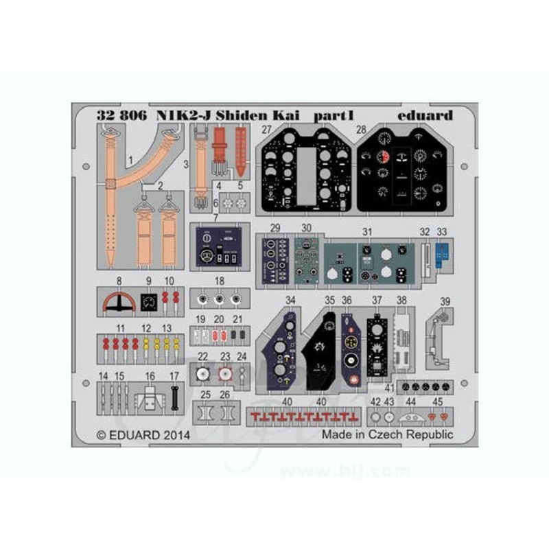 1/32 N1K2-J Shiden Kai S.A. (for Hasegawa)