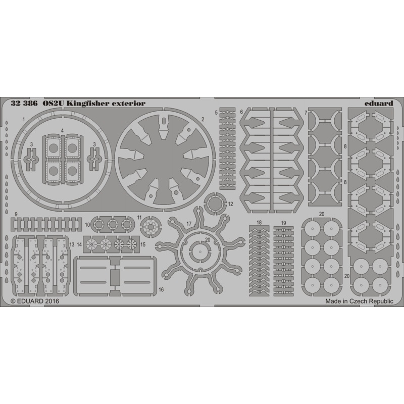 1/32 OS2U Kingfisher Exterior Kittyhawk KH32016
