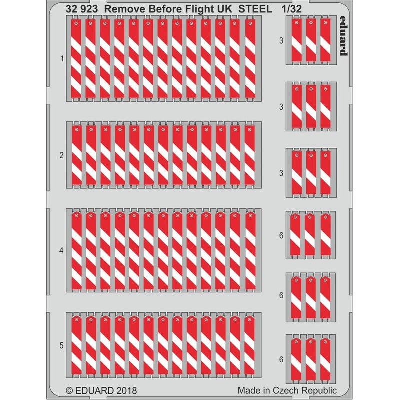 1/32 Remove Before Flight UK Steel