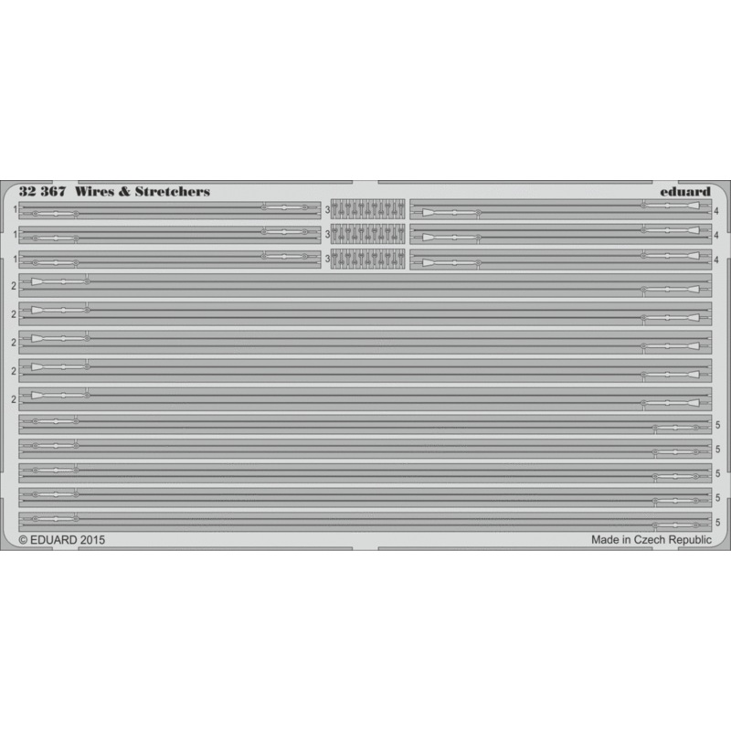 1/32 Wires & Stretchers STEEL