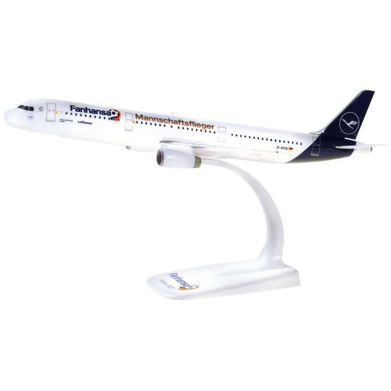 1/200 (Snap) A321 Lufthansa Fanhansa Team Plane D-AISQ