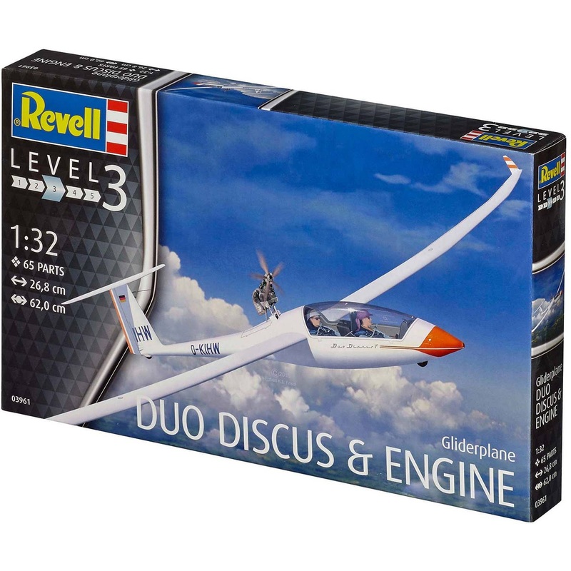 1/32 Glider Duo Discus & Engine