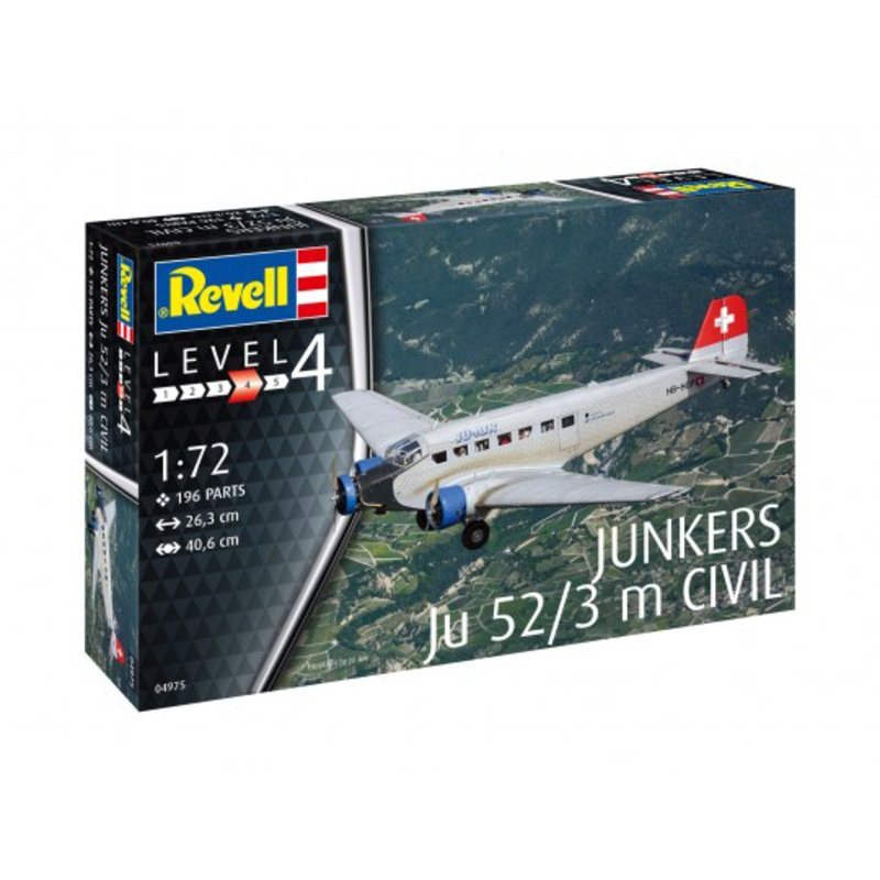 1/72 Junkers Ju-52/3m Civil