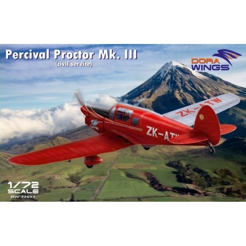 1/72 Percival Proctor Mk.III (Civil Registration)