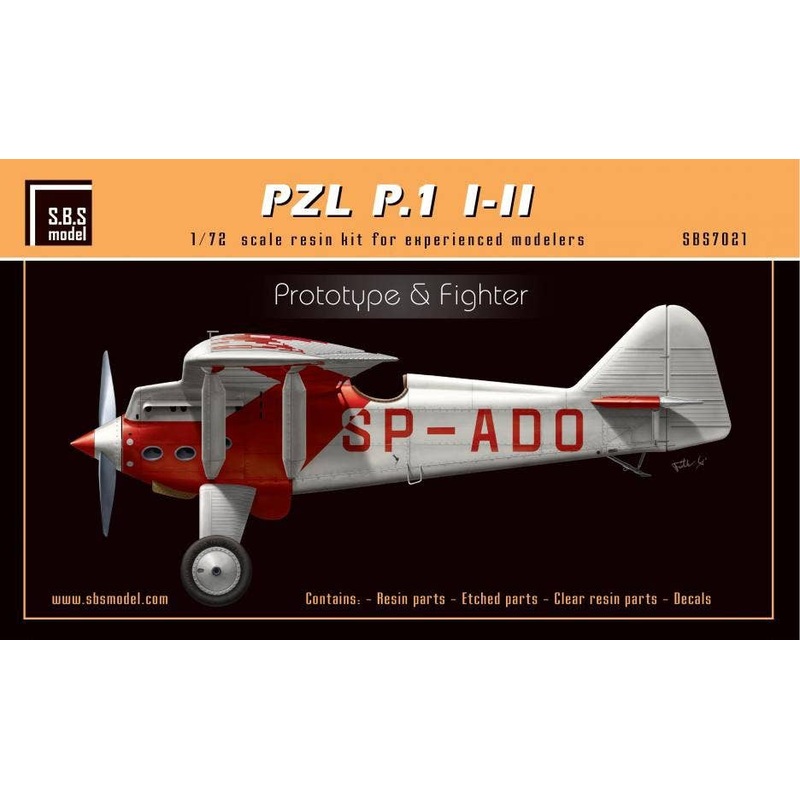 1/72 PZL P.1 I/II Prototype & Fighter