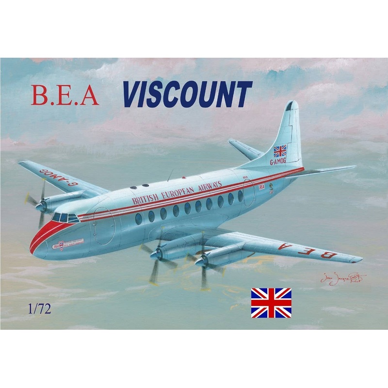 1/72 Vickers Viscount B.E.A.