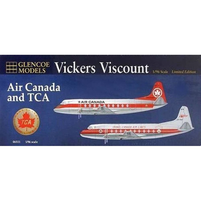 1/96 Vickers Viscount Air Canada and TCA