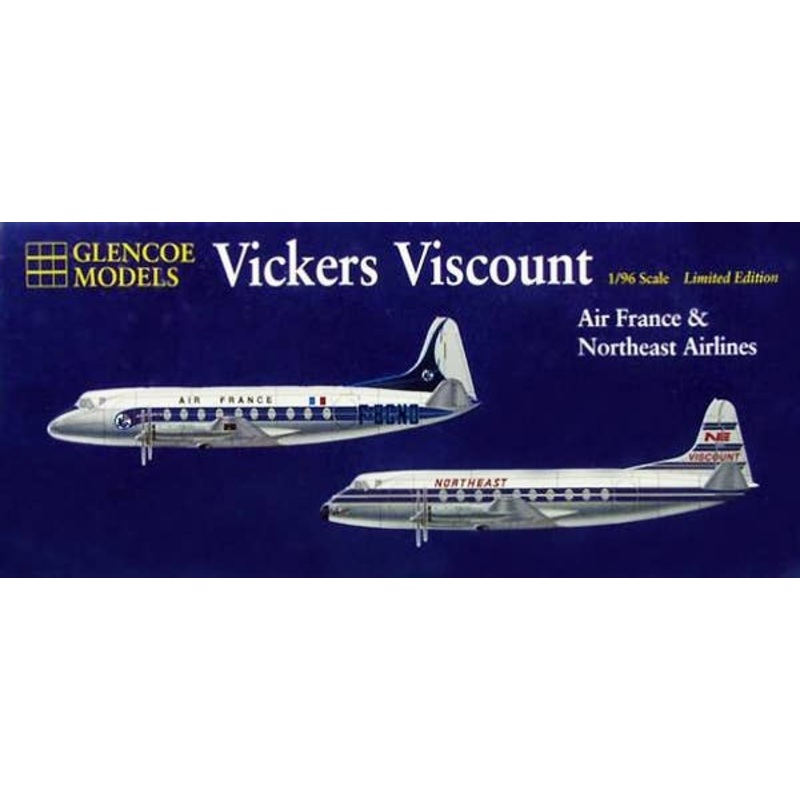 1/96 Vickers Viscount Air France & Northeast Airlines