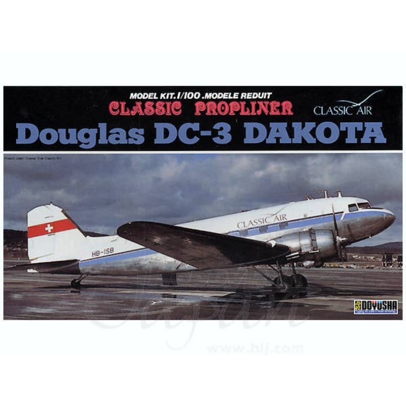 1/100 Classic Propliner Douglas DC-3 Dakota