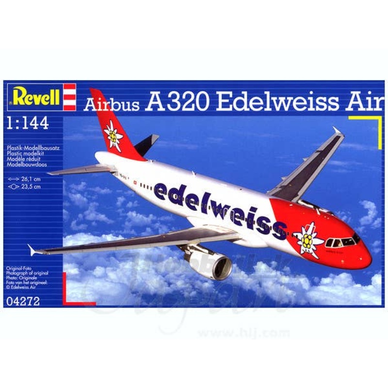 1/144 Airbus A320 Edelweiss Air